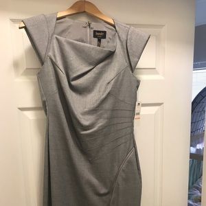 Laundry by Shelli Segal Dress Gray Shimmer